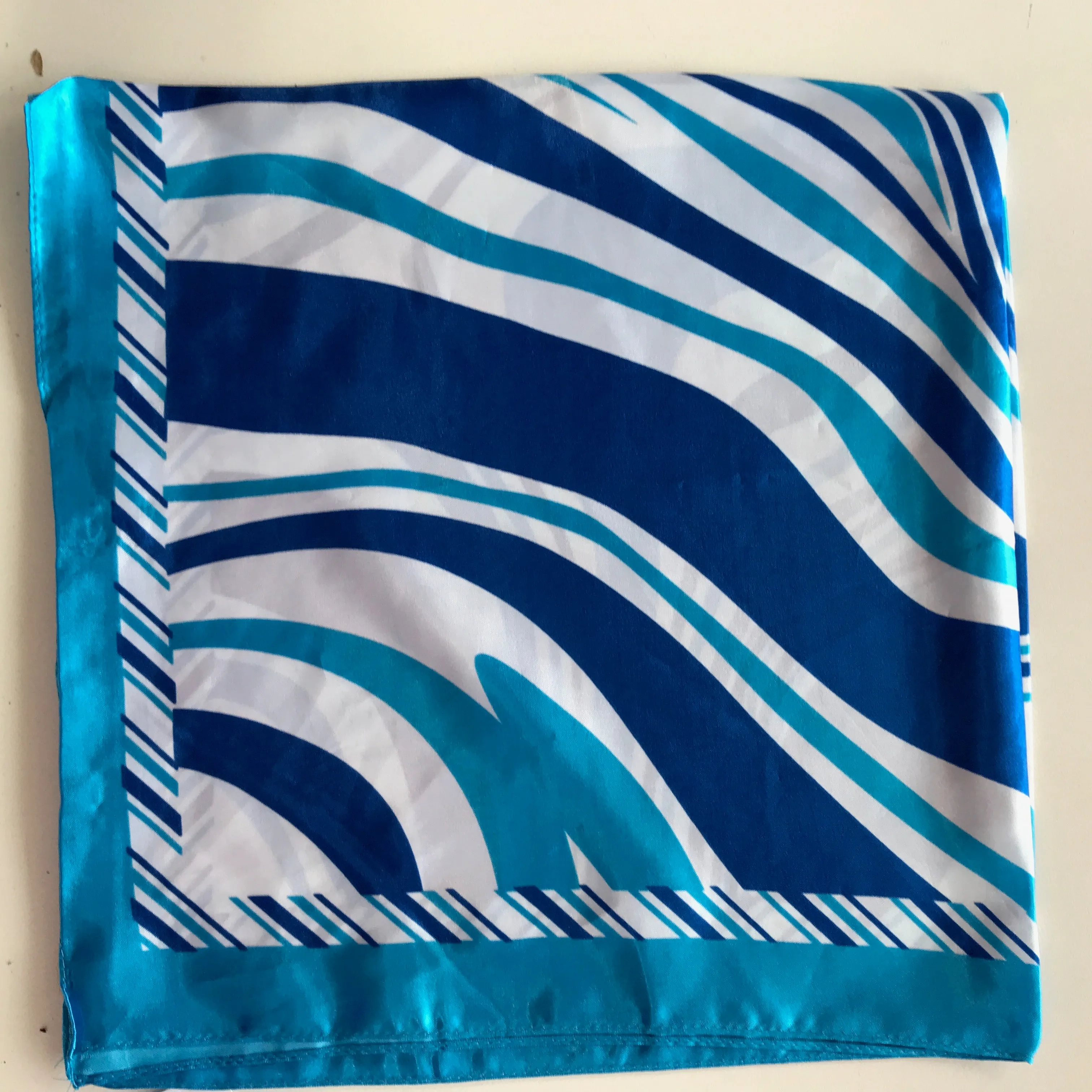 Scarf • Patterned Square Neck Scarf