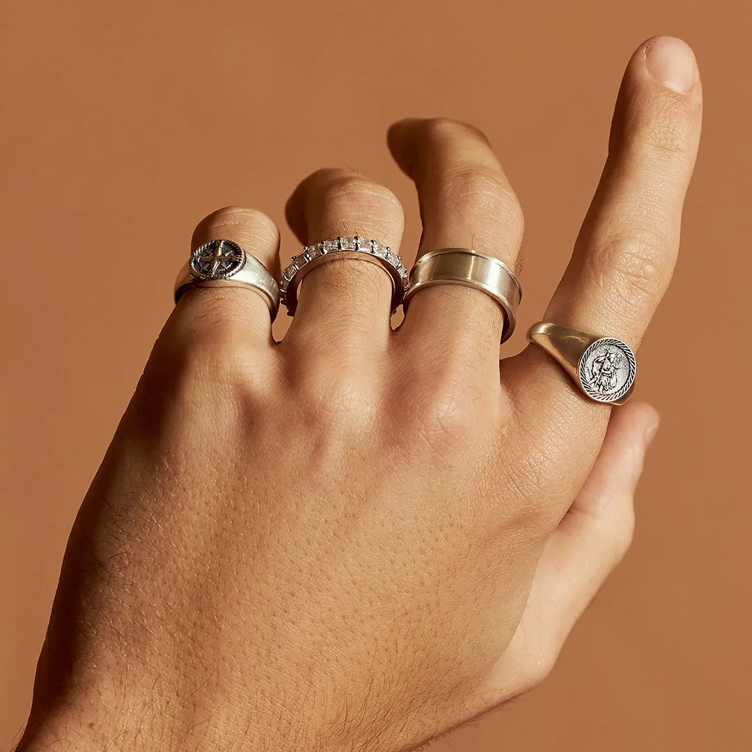 Silver Band Ring