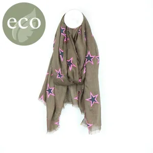Star Print Scarf
