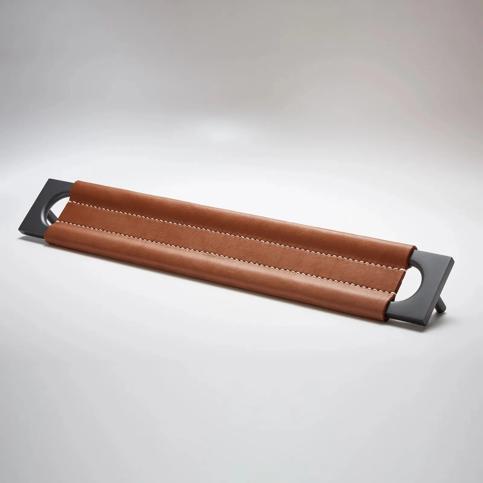 Stitch 12S Leather Cabinet Pull