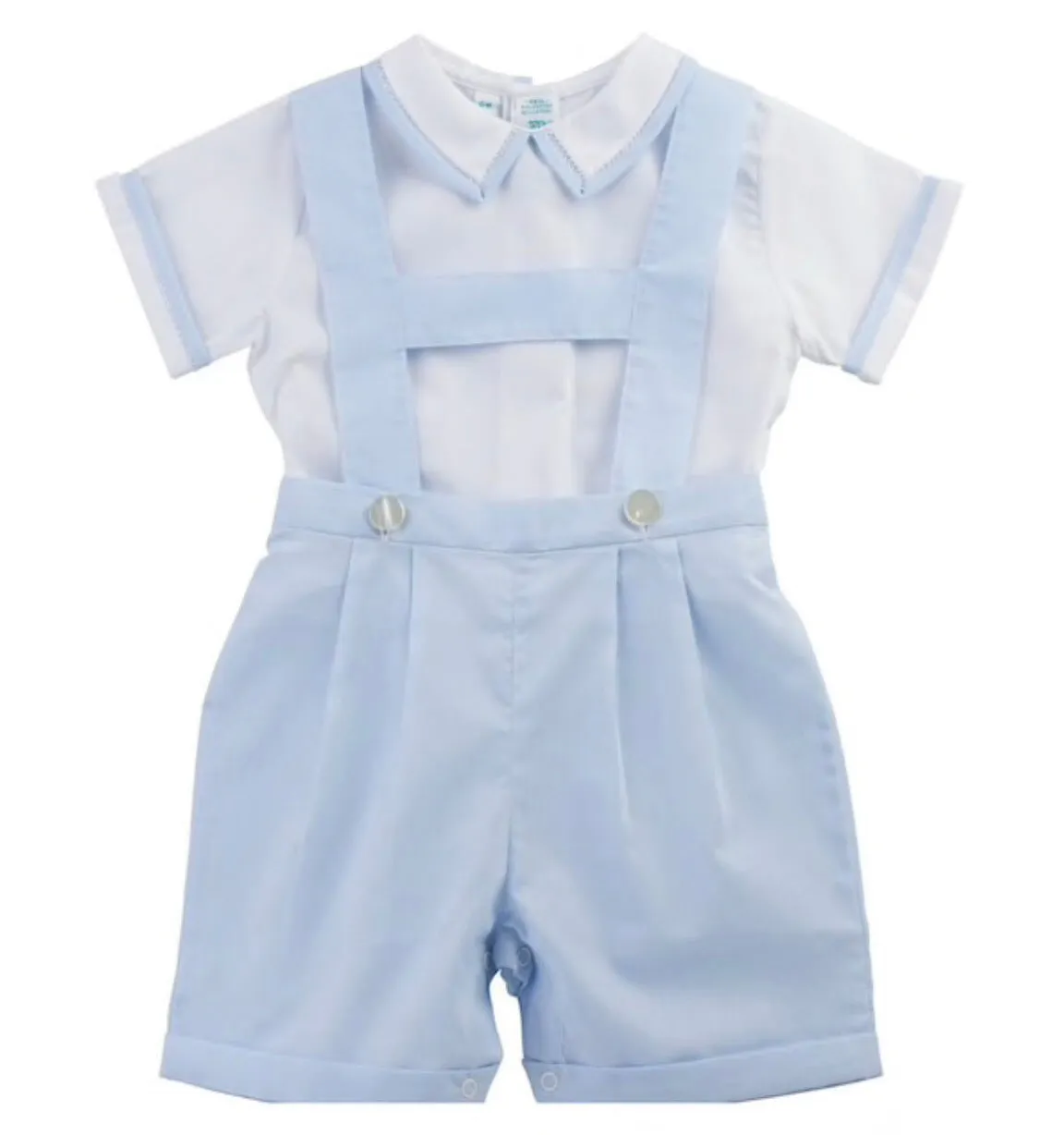 Two Piece Suspender Shortset