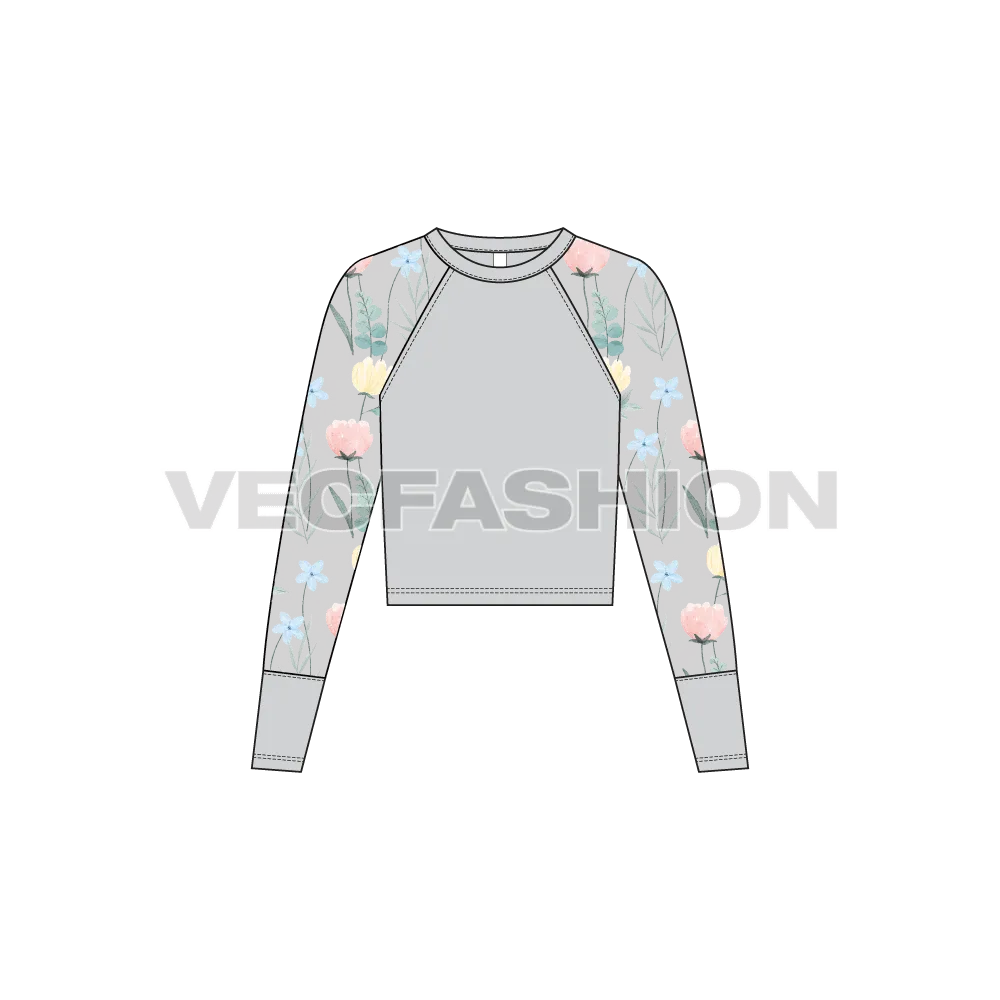 Women's Floral Embroidered Sheer Mesh Top