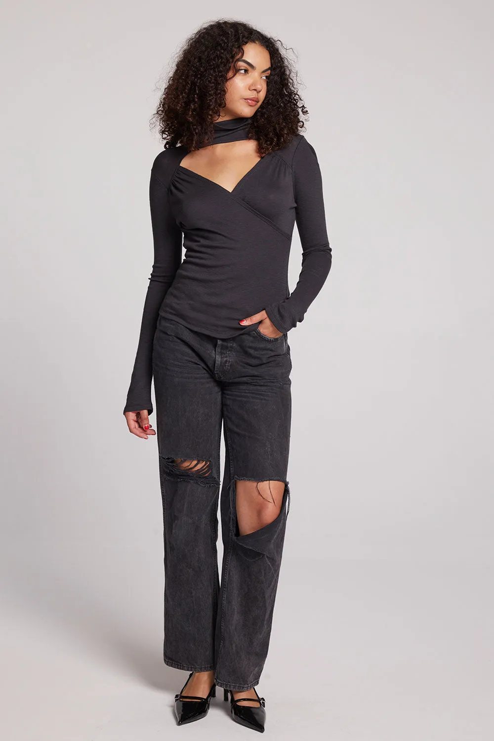 Wylie Licorice Long Sleeve