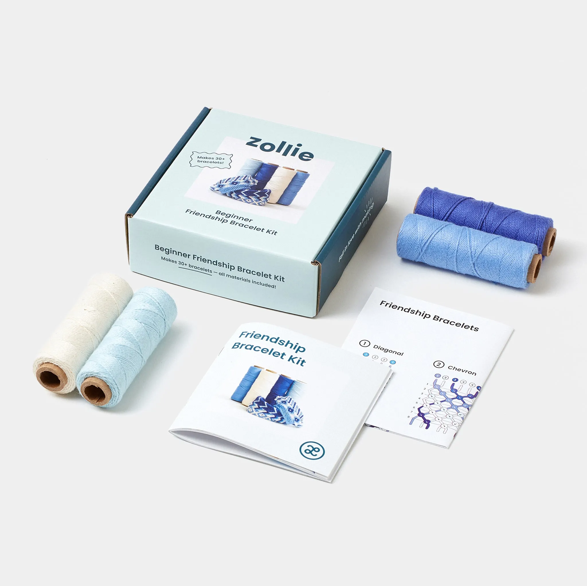 Zollie Beginner Friendship Bracelet Kit